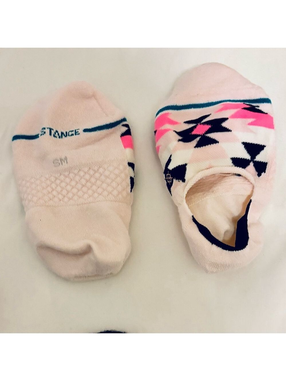 NEW Stance and Adidas Pink Black Gray and White Liner No Show Sock Bundle - Picture 9 of 14